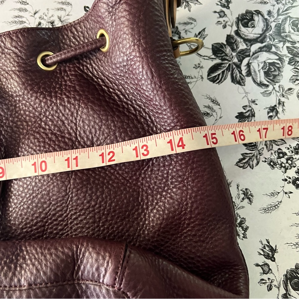 Coach Legacy Drawstring Shoulder Bag Razor Purple - Picture 9 of 15